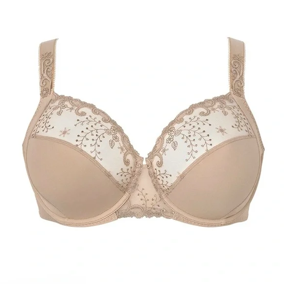 Simone Perele Delice Floral-Embroidered Full Cup Bra